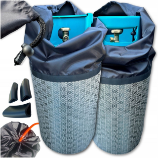 Obal na plynovú fľašu 11kg Limited Grey vodeodolný pre plynové grily